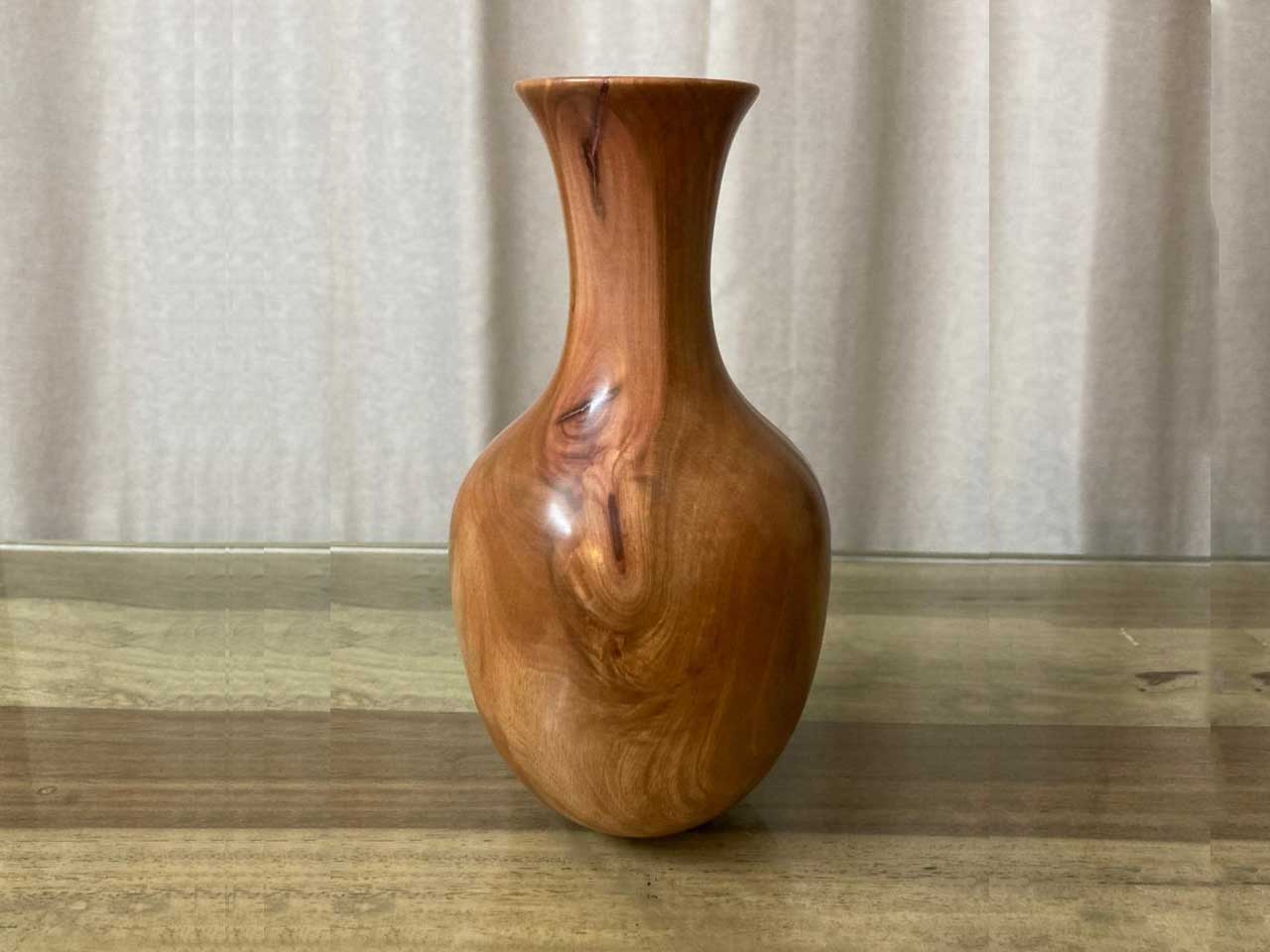 Wood Vase